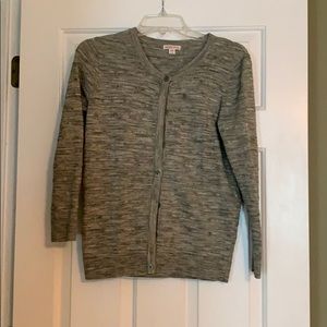 Merona Grey Heathered Cardigan